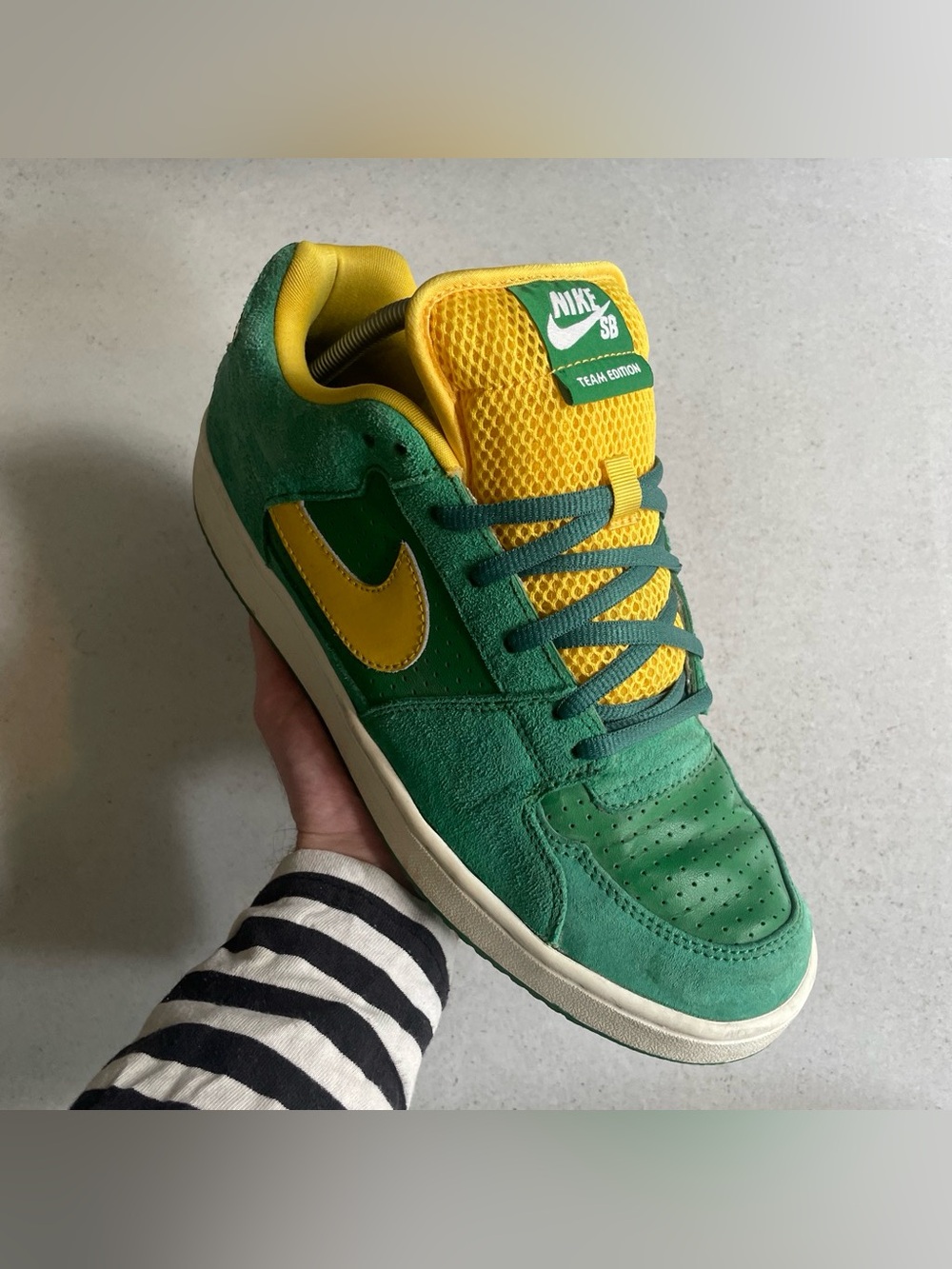 Nike SB Team Edition Green/Yellow SAMPLE